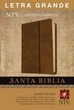 Biblia NTV Letra Grande Compacta i/piel Café/Marrón Libreria Nueva Cultura