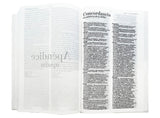Biblia RVR60 Tamaño manual Letra Grande con índice León TAPA FLEX