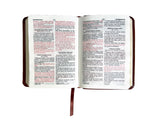 Biblia RVR60 Bolsillo i/piel CAFÉ (Colección Básica)