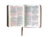 Biblia RVR60 Bolsillo i/piel CAFÉ (Colección Básica)