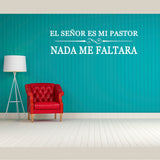 Vinilo de Pared. "El Señor es mi Pastor.. Salmos 23:1" Libreria Nueva Cultura